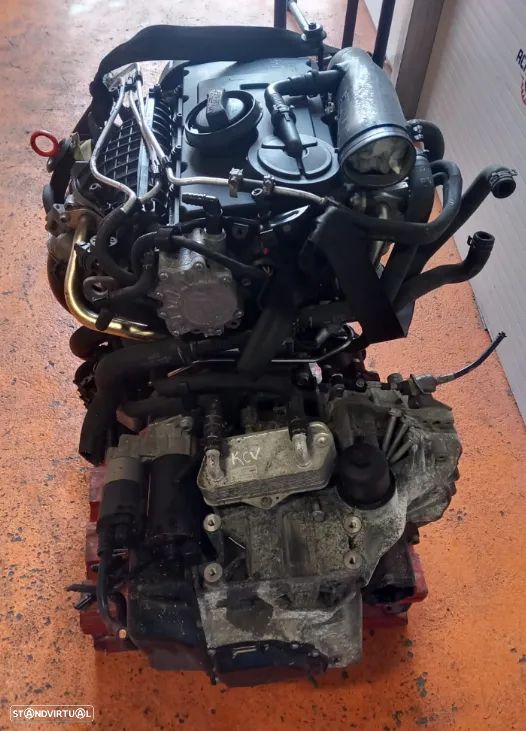 Caixa de Velocidades Audi A3/Seat Leon/Toledo/VW Golf V/Touran 2.0 Tdi Ref: KCV - 3