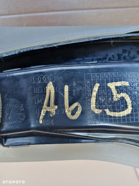 Tunel środkowy osłona tunelu Audi A6 C5 4B0863241N - 6