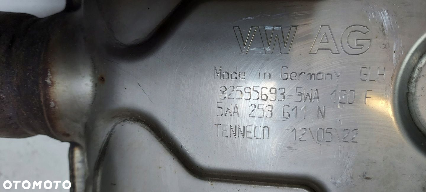 VW GOLF 8 VIII 5H0 GTI TŁUMIK WYDECH 5WA253611N - 7