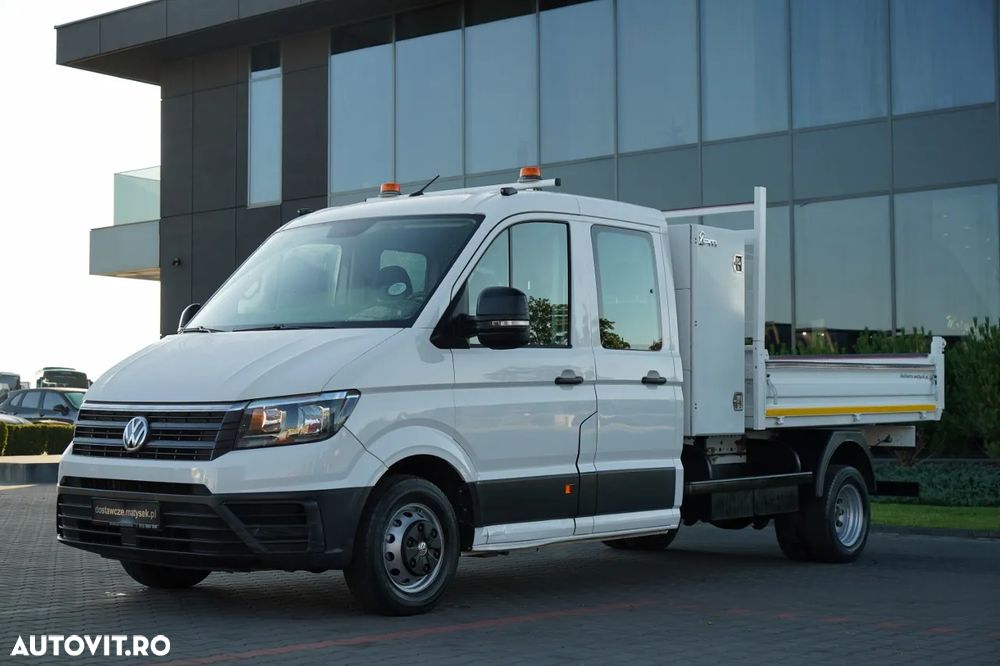 Volkswagen CRAFTER / BASCULATOR DIN ALUMINIU / DUBLU / MANUAL / PE ȘENILE / IMPORTAT - 15