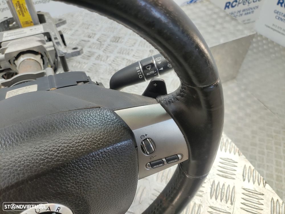 Volante Pele Patilhas Comandos Multifunções Jaguar XF 1 I X250 2007 - 2015 - 11
