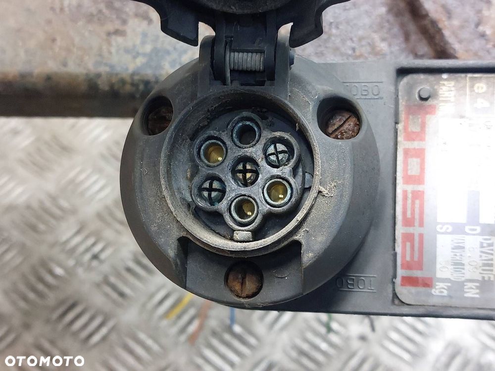 HAK HOLOWNICZY + TABLICZKA + WIĄZKA MAZDA 323C BA - 3