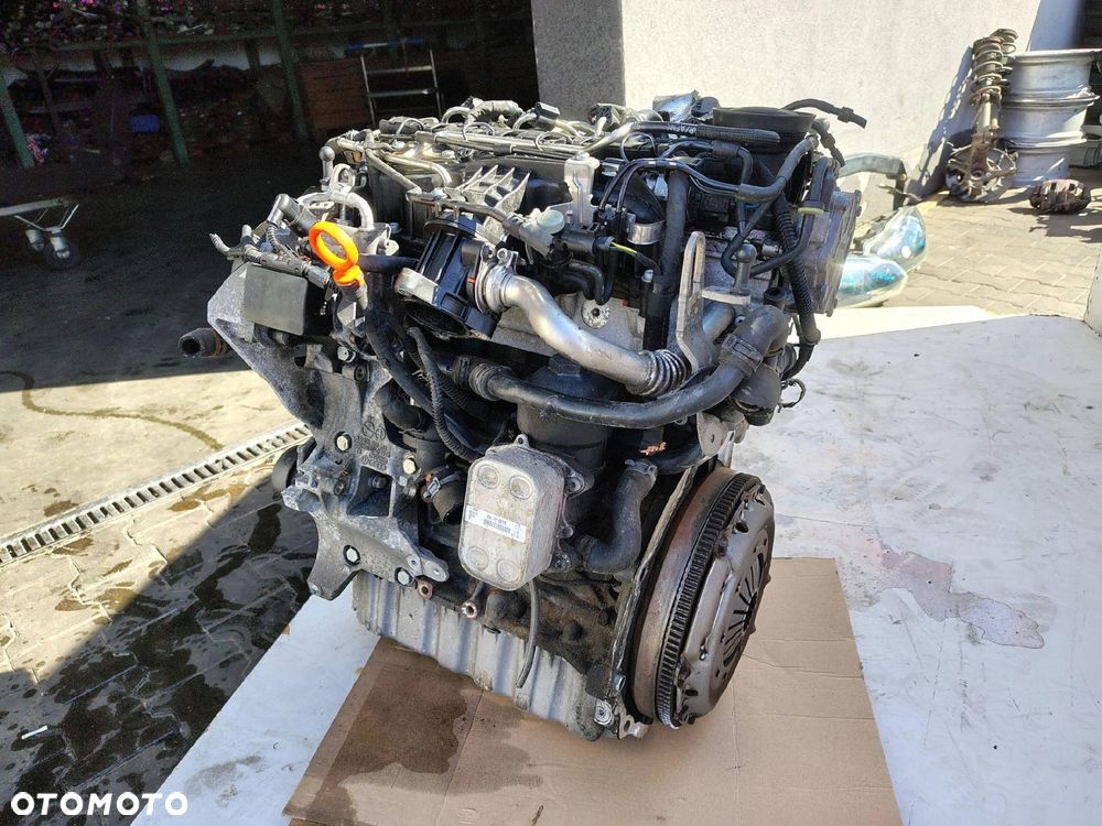 SILNIK KOMPLETNY CAY CAYC BEZ NASTAWNIKA VOLKSWAGEN GOLF 6 VI 1.6 TDI 86TYŚ - 5