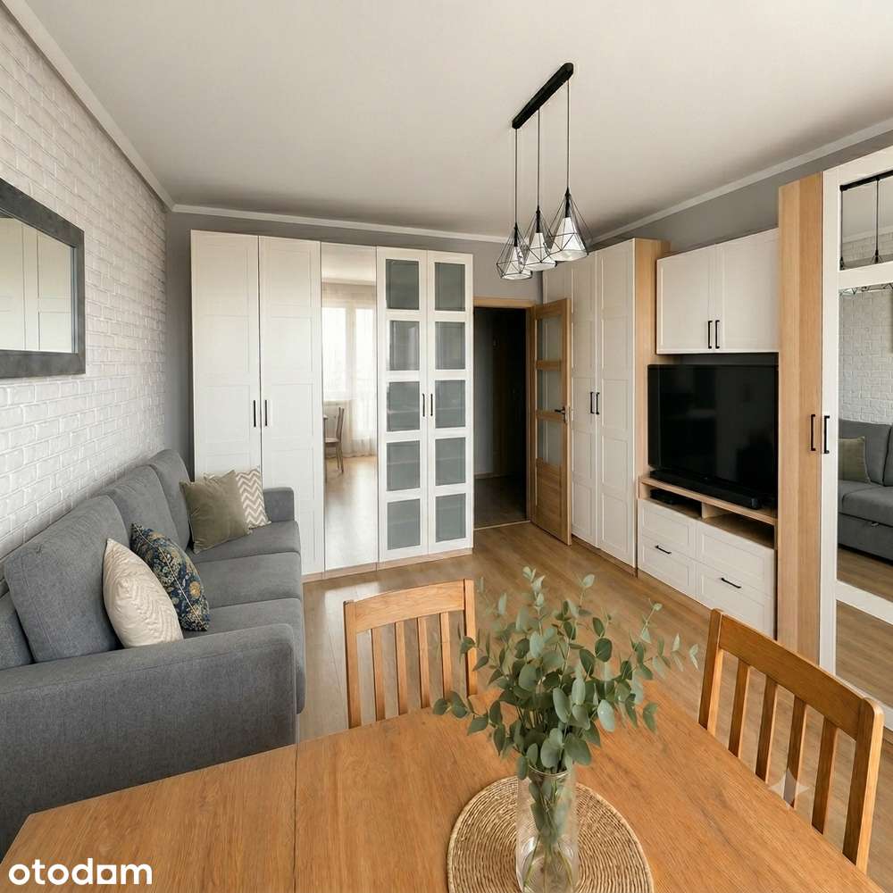 63,3 m² | 3 pokoje | Klimatyzacja | Balkon | Gotowe do zamieszkania