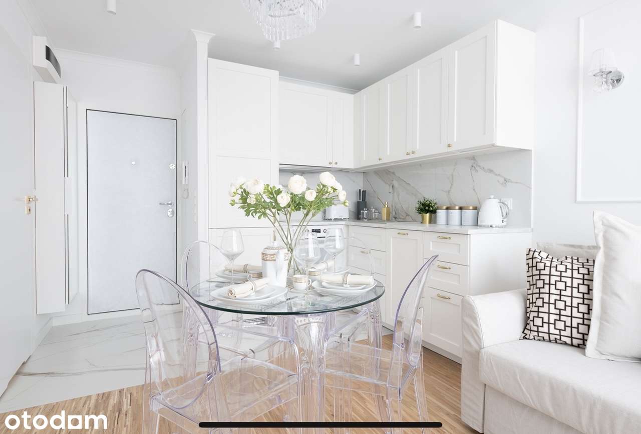 LUX Śródmieście Centrum Warszawa 2 pokojowy apartament Glamour metro