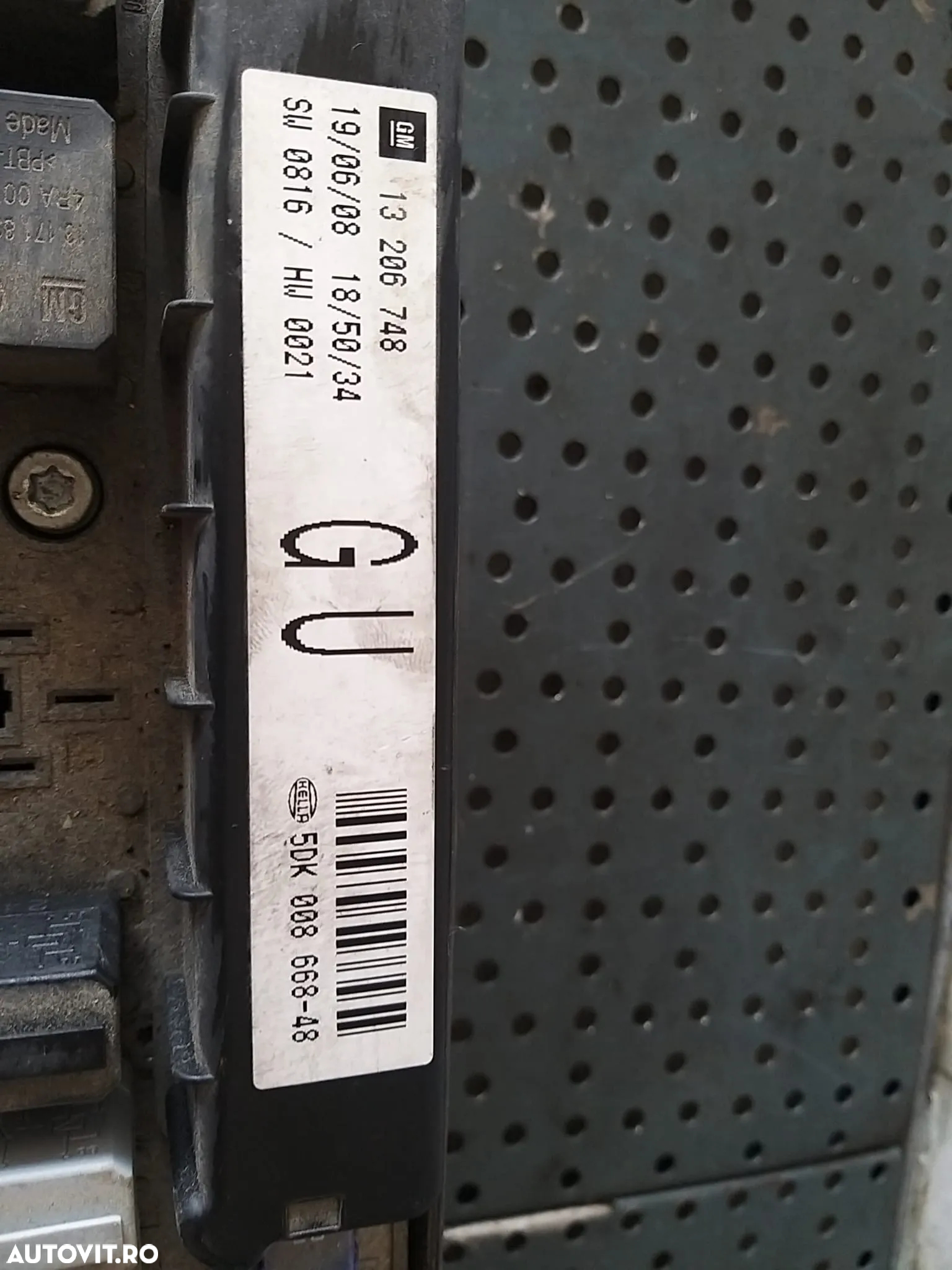 Panou sigurante 1.9 cdti opel astra h 13206748 5dk00866848 - 3