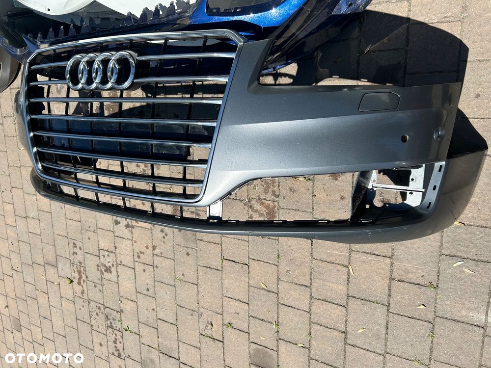 AUDI A8 D4 LIFT 13-ZDERZAK 6xPDC LZ7S ORG - 3