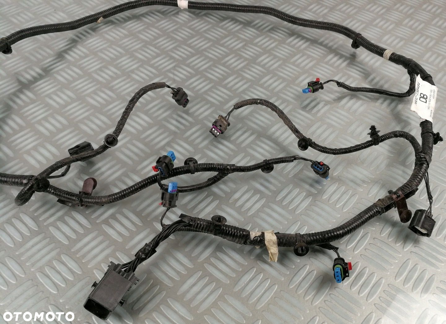wiązka elektryczna instalacja zderzaka tylnego tył RANGE ROVER EVOQUE L551 - 5