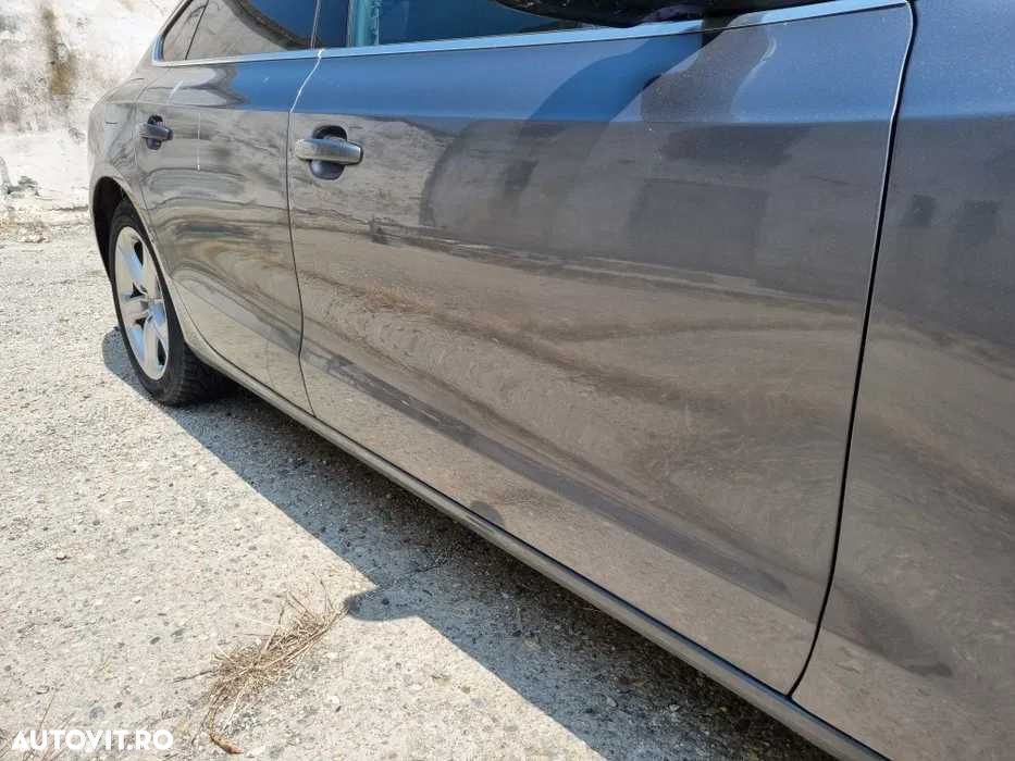 Usa portiera audi a5 8t stanga dreapta fata spate cod culoare LX7R - 4