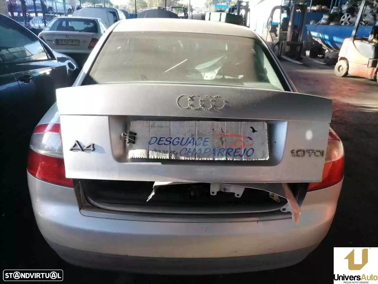 MOTOR COMPLETO AUDI A4 2002 -AWX - 5