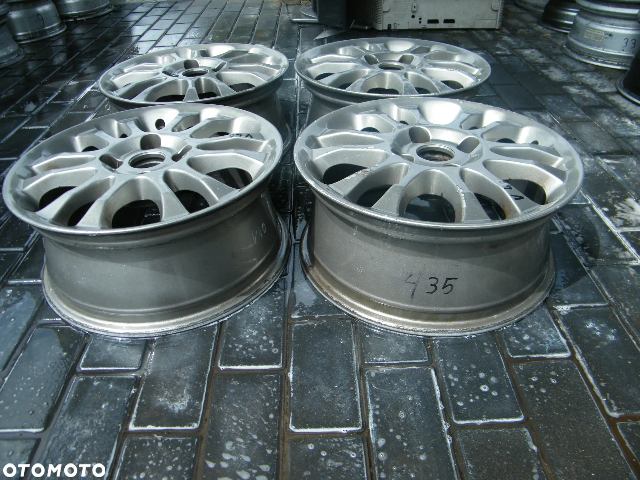 Felgi aluminiowe alufelgi komplet 4x112 ET44 / 6,5J x 16 otwór 67 - 6