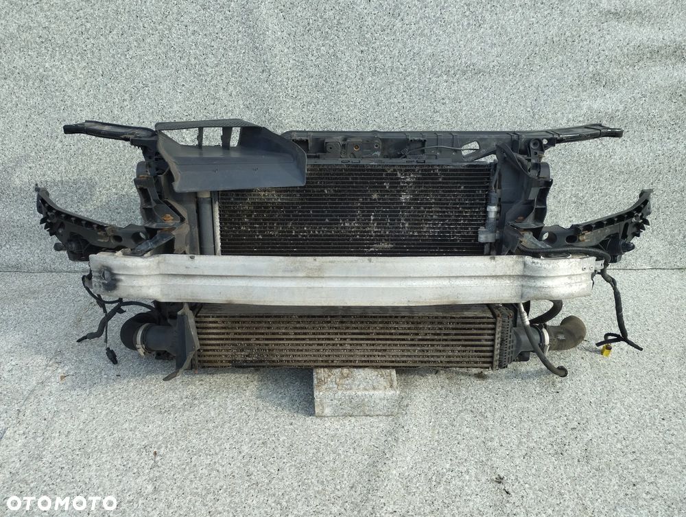 Audi A4 B8 07-11r pas przedni kompletny chłodnice 2.0 TDI - 1
