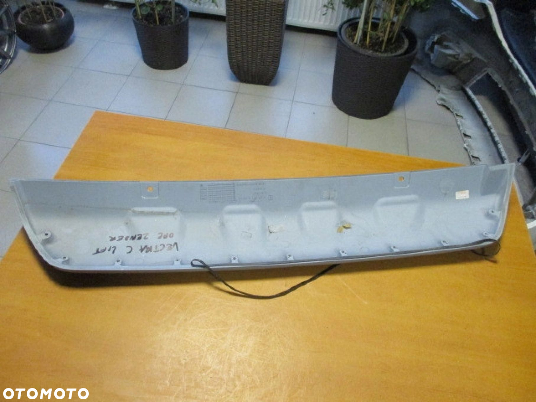 SPOILER DOKŁADKA ZDERZAKA TYŁ VECTRA C ZENDER OPC - 4