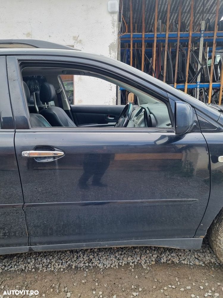 Usa Dreapta Fata Lexus RX 400 H 2004 - 2009 SUV 4 Usi Black Onyx 202 (1274) - 1