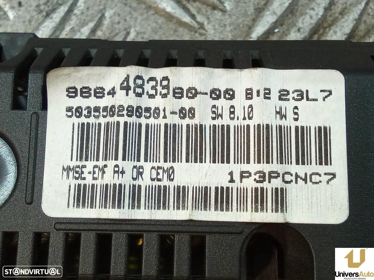 ECRÃ MULTIFUNÇÕES PEUGEOT 207 2008 -9664483980 - 8