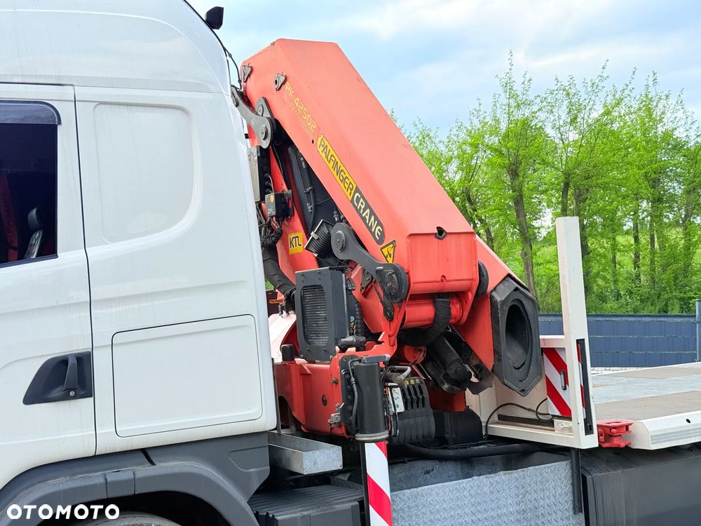 Scania * SCANIA G400 * Zestaw + Przyczepa * HDS Palfinger Kran PK 42500 * 3 Osie * Sprowadzona * Bardzo Dobry Stan * - 8