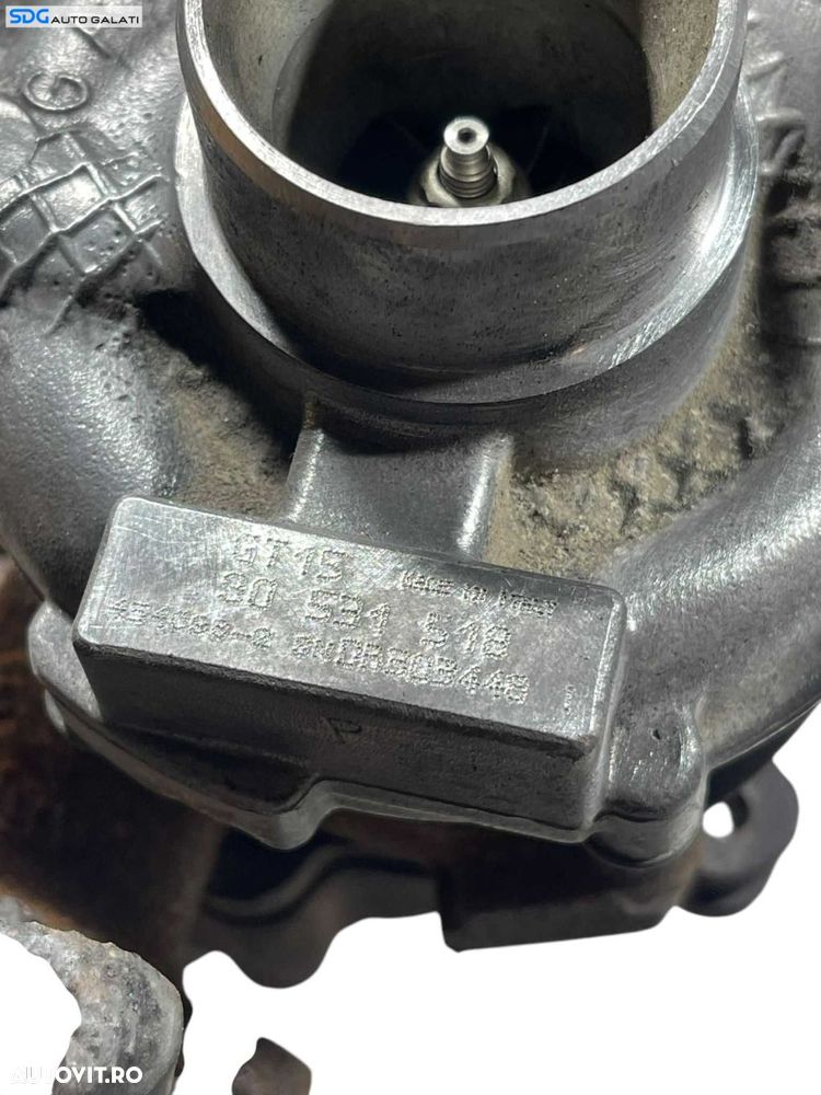 Turbo Turbina Turbosuflanta Opel Vectra B 2.0 DTI 60 KW 1996 - 2002 Cod 454098-2 90531518 [B3789] - 8