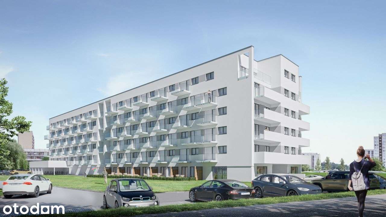 ETAP II! 41,82 m2- 2 pokoje z dużym ogródkiem!