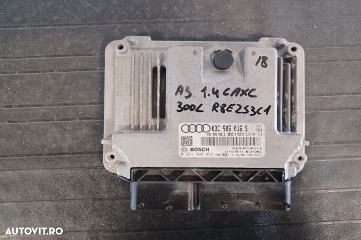 Calculator motor ECU 03C906016S 0261S04859 - 1.4 CAXC 03C906016S 0261 - 1