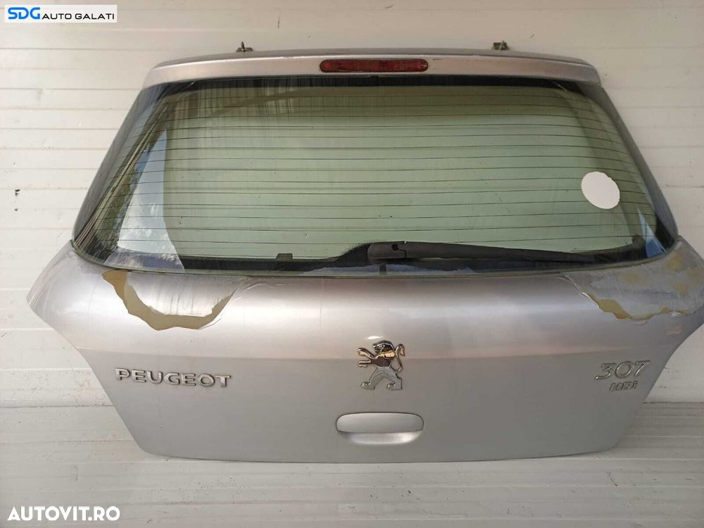 Haion Hayon Portbagaj Dezechipat cu Luneta Geam Sticla Peugeot 307 Hatchback 2001 - 2008 [L1938] - 5