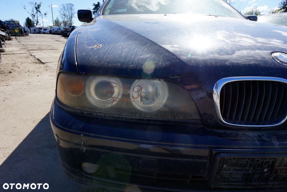 MASKA ZDERZAK BŁOTNIKI LAMPY 5 E39 263  BMW 1995-2000 GRANATOWY PRZÓD KOMPLETNY - 31
