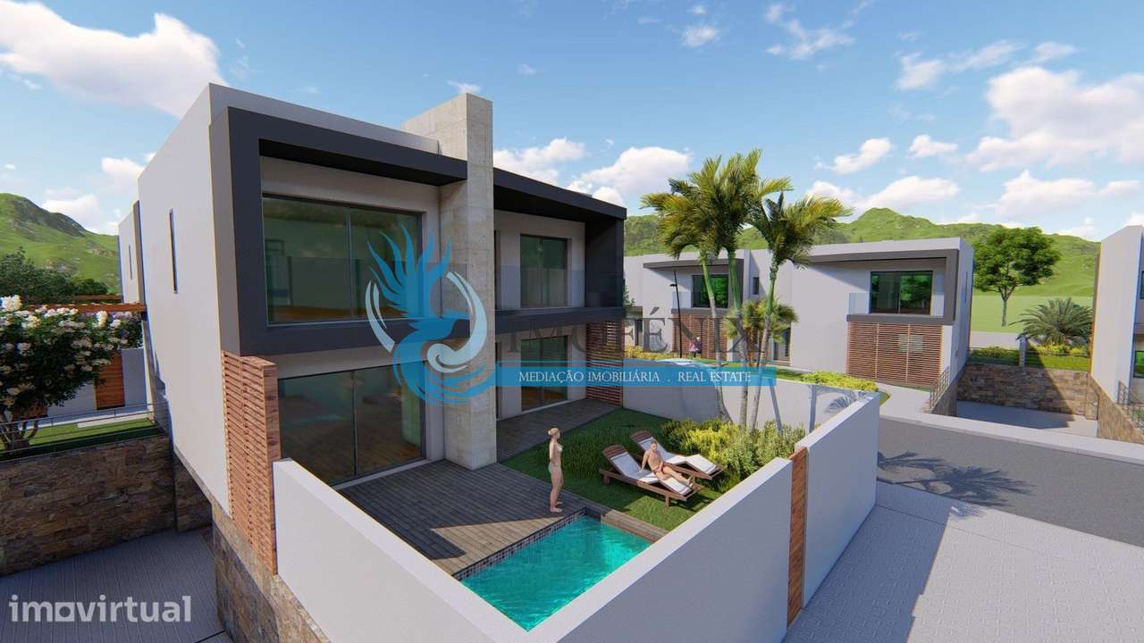 Moradia T3+1 em construção com piscina e garagem localizada nas Ferrei - Grande imagem: 2/18