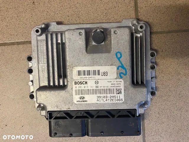 STEROWNIK KOMPUTER SILNIKA HYUNDAI GETZ 1.5 CRDI 39103-2A511 - 1