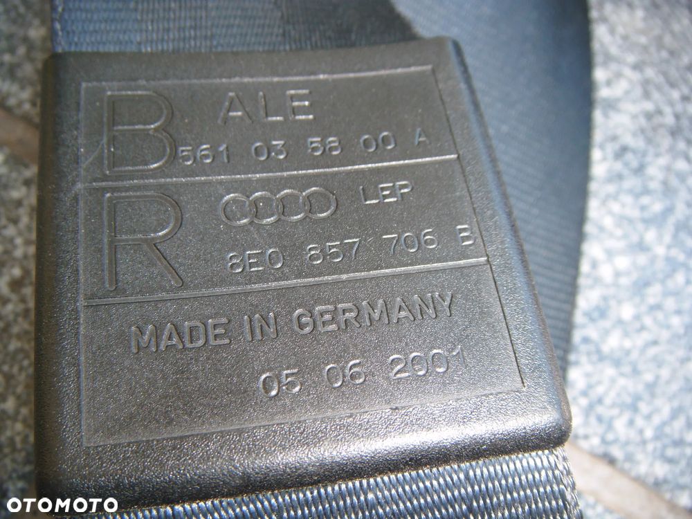 audi a4 b6 napinacz- pas bezpieczeństwa napinacz prawy 8e0657706b - 2