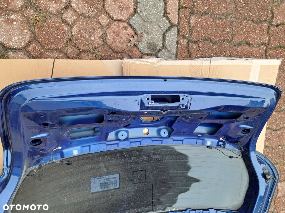 KLapa tył BMW E81 3 drzwiowa niebieska - 9