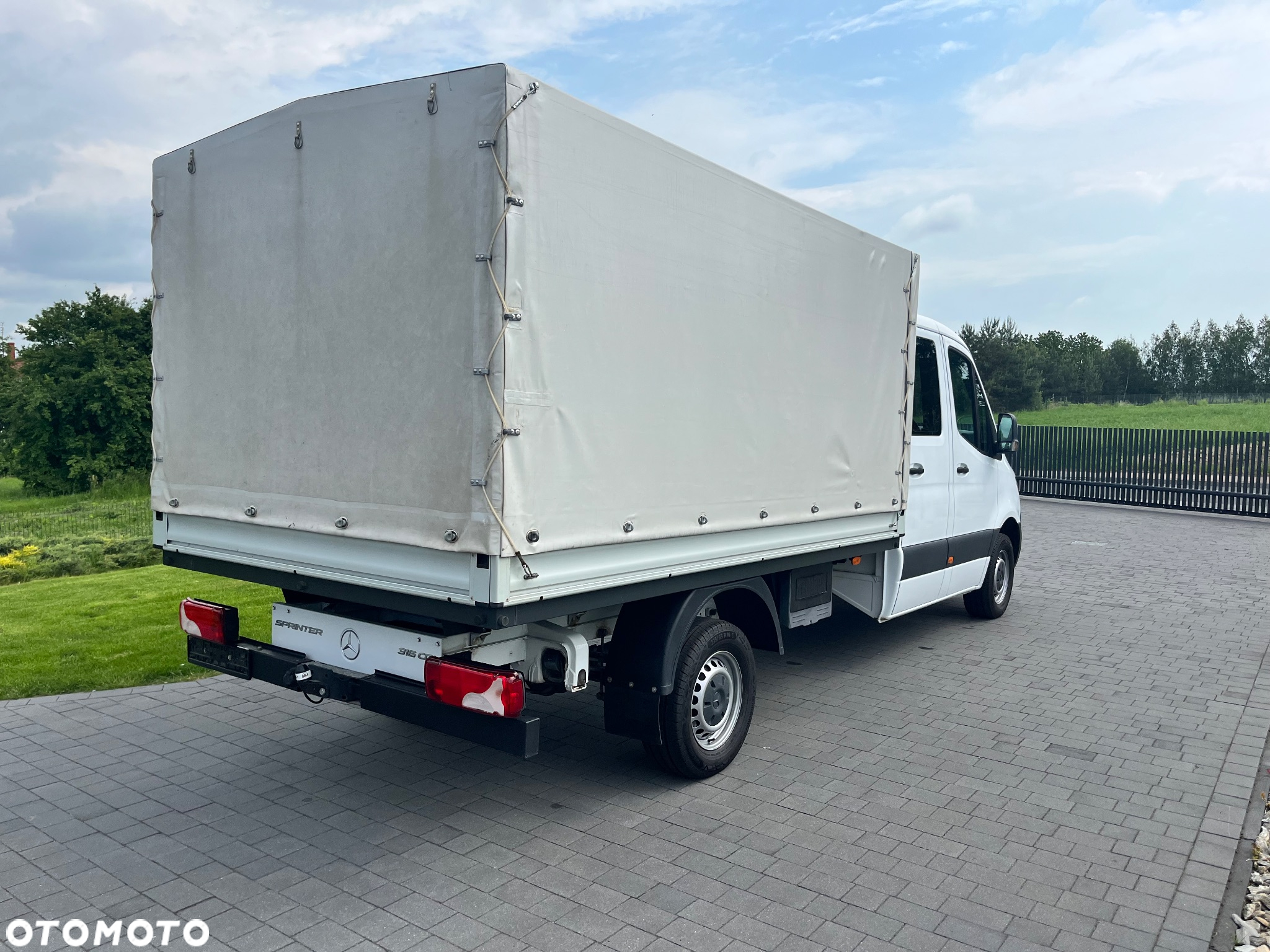 Mercedes-Benz Sprinter 316 2.2 CDI / DOKA / MAX / tylko 66 tyś km / klima / hak 3,5 t / brygadòwka / 6 miejsc / paka 3,4x2,03 m - 9