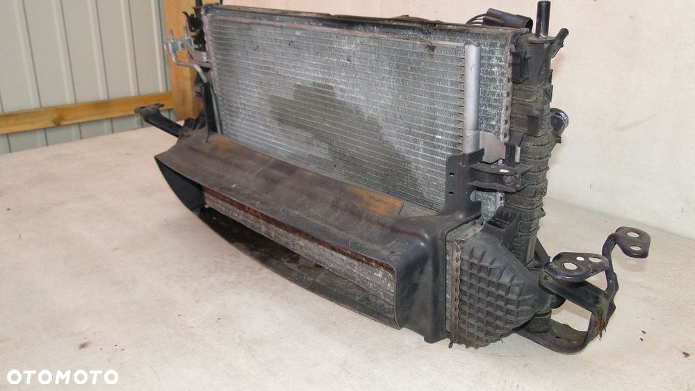 VOLVO V50 S40 II CHŁODNICA WODY KLIMATYZACJI INTERCOOLER WENTYLATOR KOMPLET 1.6D - 4