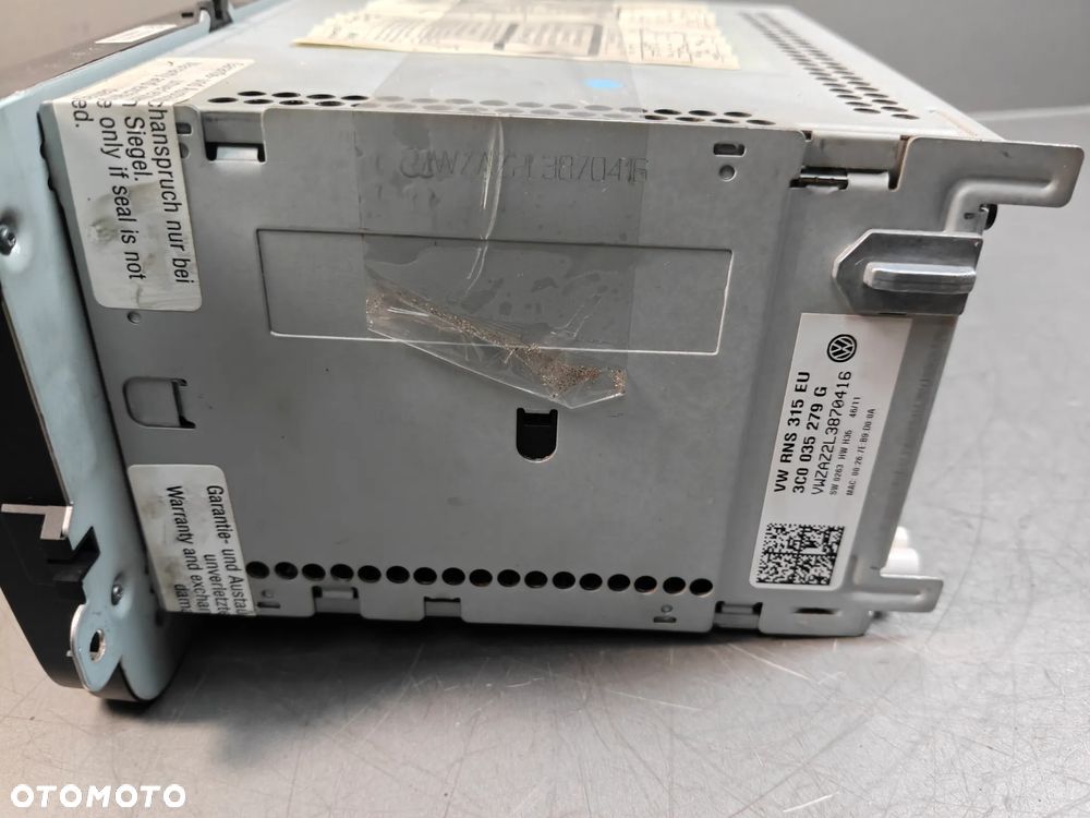 Radio Nawigacja VW CC Passat Tiguan Golf Caddy RNS315 3C0035279G - 8