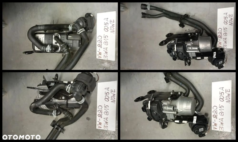 UŻYWANE OGRZEWANIE POSTOJOWE WEBASTO TOURAN I 1.9 TDI - 10
