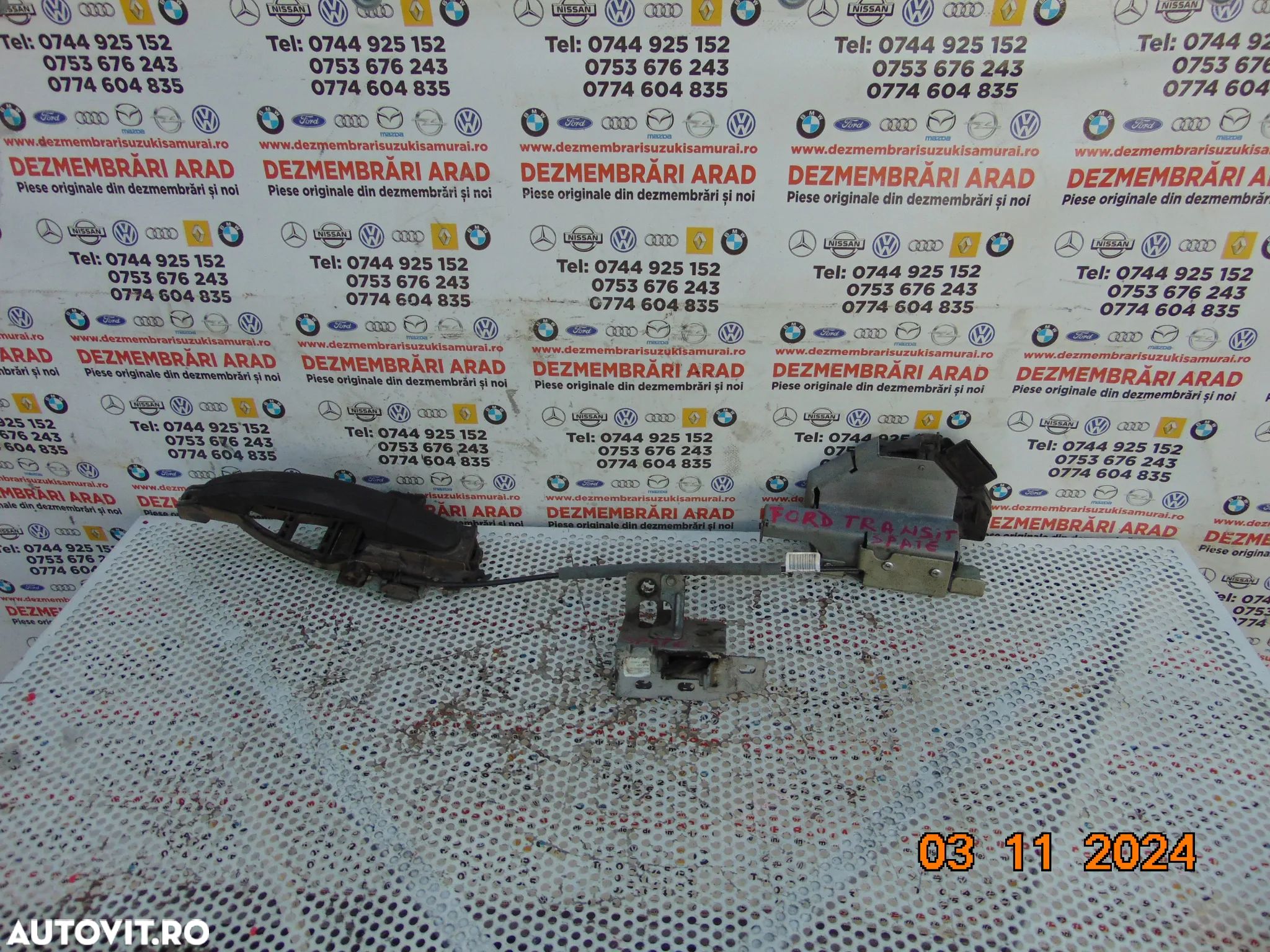 Broasca usa spate Ford Transit 2014-2022 maner broasca usa spate maner trasit usi batante - 1