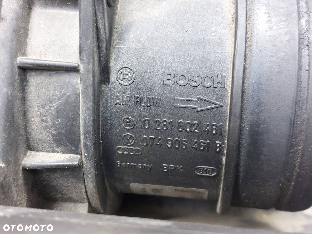 OBUDOWA FILTRA POWIETRZA + PRZEPŁYWOMIERZ AUDI A6 C5 1.9 TDI 038133837M - 3