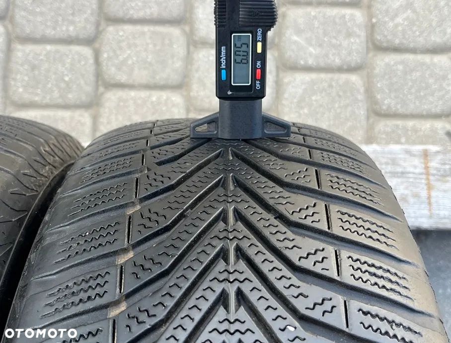 DWIE ZIMOWE OPONY VREDESTEIN 205/55 R16 91H  6 MM BIEŻNIKA 2021 ROK ZIMA - 4
