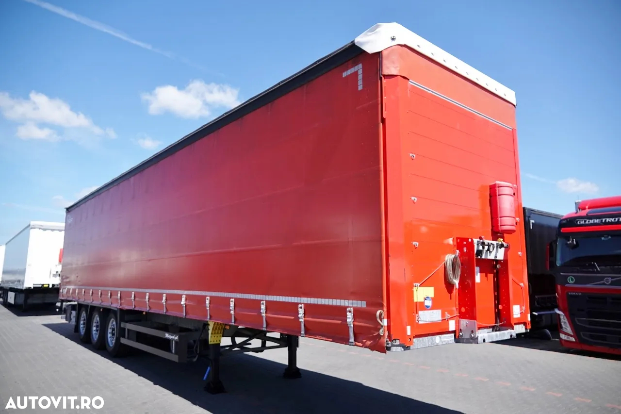 Schmitz Cargobull CORTINĂ / STANDARD / 2 AXE RIDICATIVE / IMPORTAT - 2