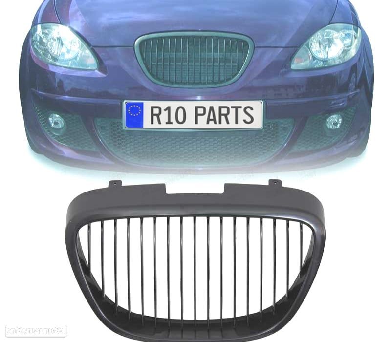 GRELHA FRONTAL SEAT LEON II 2 1P 05- TOLEDO III 3 5P 04- ALTEA 5P 04- PRETA - 1