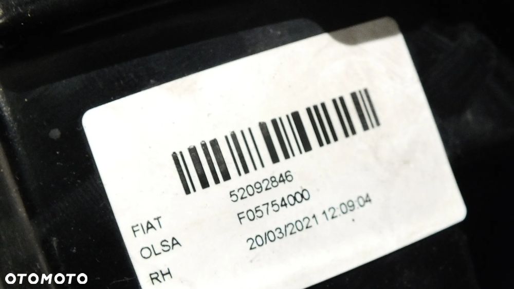 Lampa przednia prawa dzienna Fiat 500x Lift led 52092846 - 7