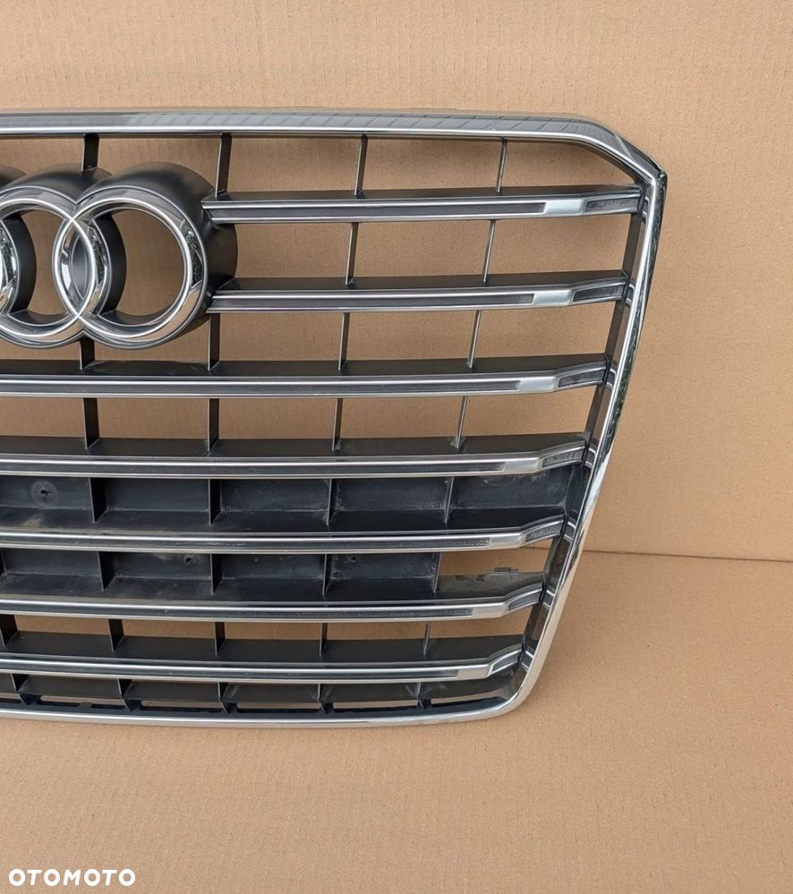 Grill ATRAPA Audi S8 D4 4H ORYGINAŁ BEZ NAPRAW - 2