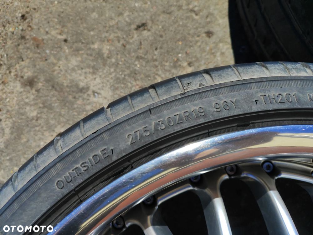 Alufelgi 19" Larzon Panamera 5x112 dwie szerokości 8.5" 9.5" chromowany rant Audi BMW Mercedes Volkswagen Skoda Seat 245/35/19 275/30/19 - 7