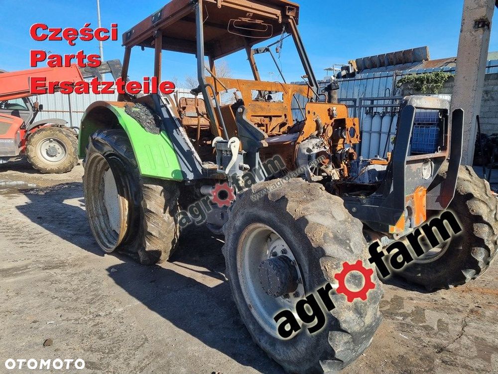 Deutz DX 4.70 części, skrzynia biegów, silnik, oś - 2