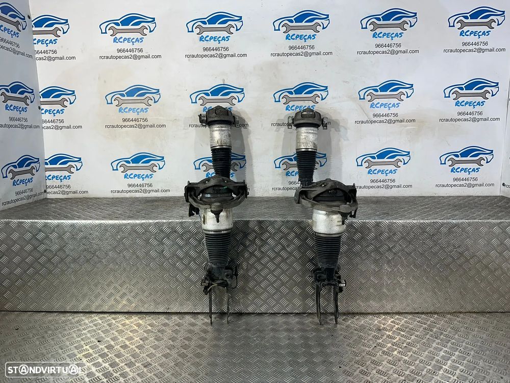 Conjunto Amortecedores Suspensão Frente Frontal Tras Traseiro VW Volkswagen Touareg 7L6412021T 7L6412022T 7L6512022E 7L6512021AG - 2