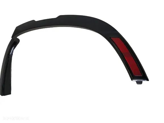 LAND ROVER DEFENDER L663 LISTWA NAKŁADKA BŁOTNIKA LEWY TYŁ TYLNA Z ODBLASKIEM + ZACZEPY  ORYGINAŁ - 1