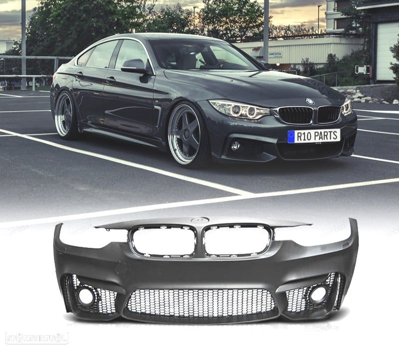 PÁRA-CHOQUES FRONTAL BMW F30 F31 LOOK M3 SRA - 1