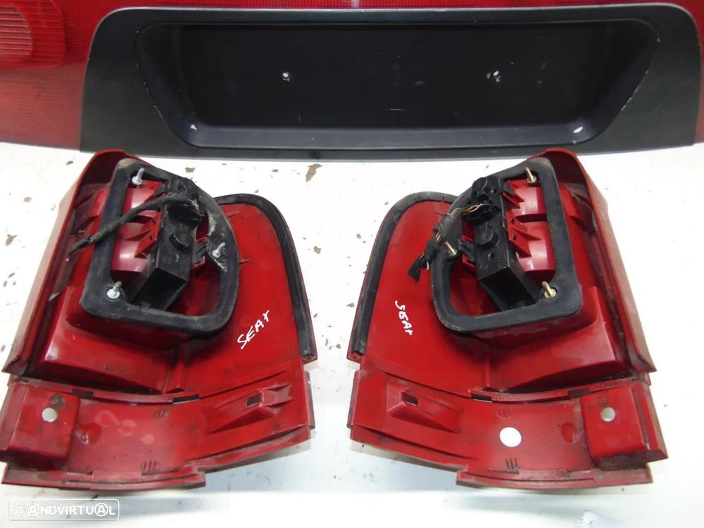 Seat Alhambra farolins/placa refletora - 8