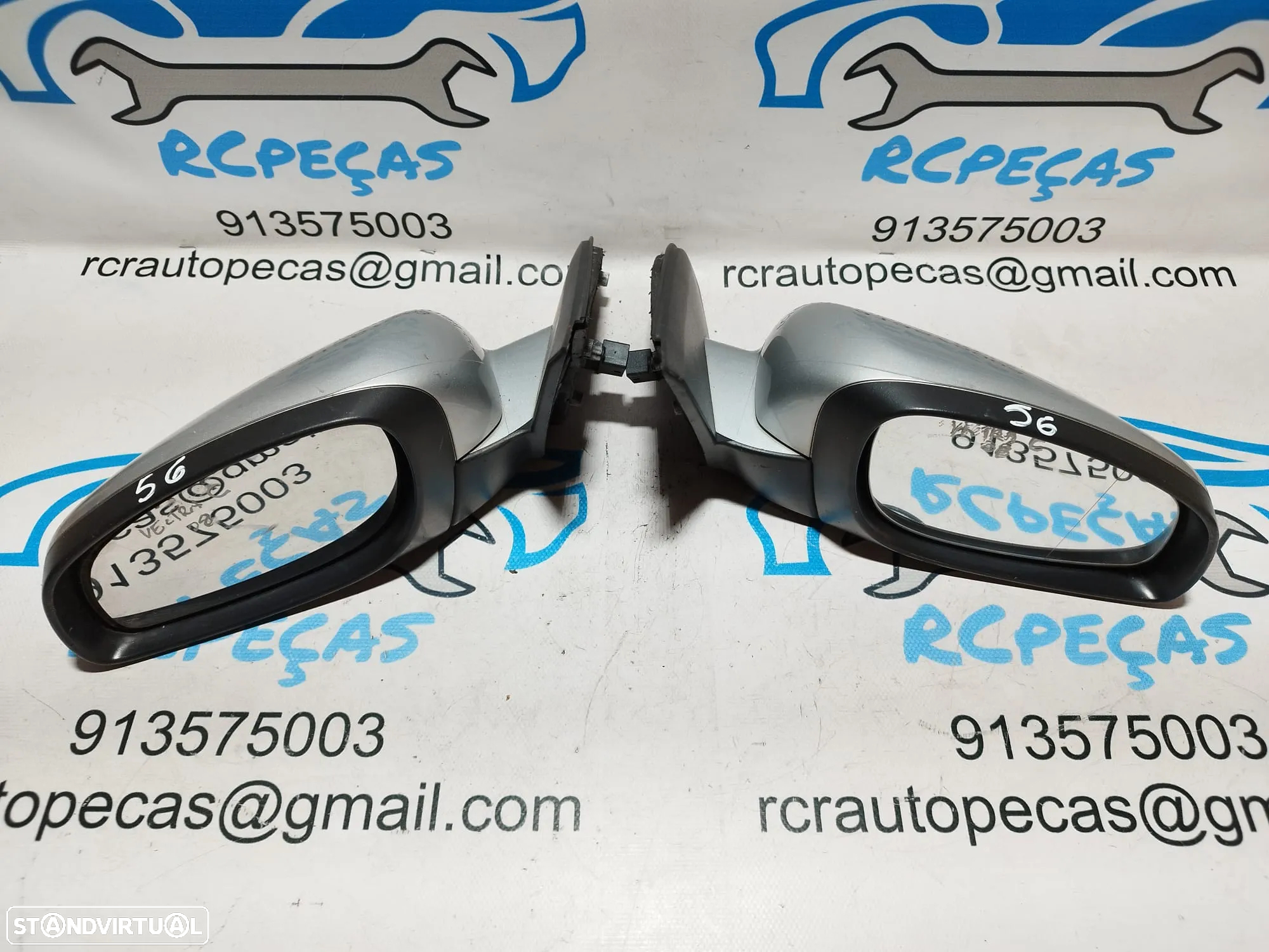 ESPELHO RETROVISOR ESQUERDO DIREITO OPEL VECTRA C GM24436145 24436145 GM24436147 24436147 OPEL SIGNUM ELETRICO AQUECIDO ESPELHOS RETROVISORES - 3