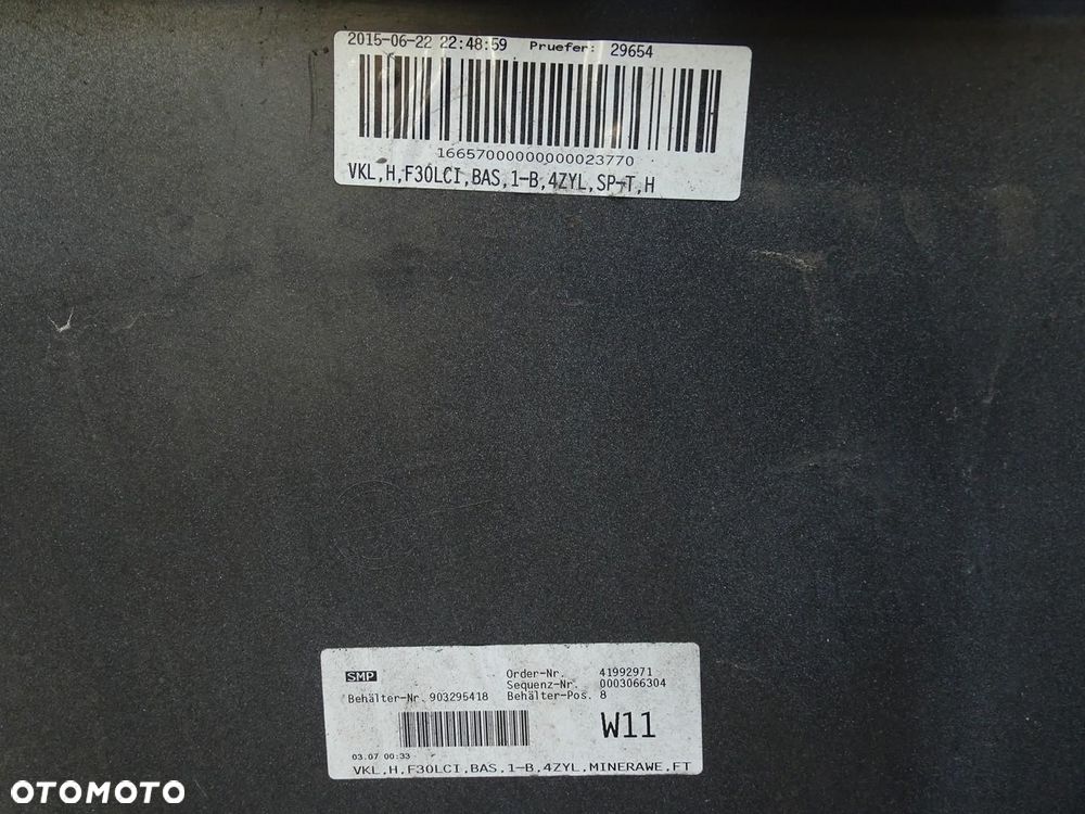 ZDERZAK TYŁ TYLNY 4x PDC MINERALWEISS A96 BMW F30 LCI LIFT 15-18r - 12