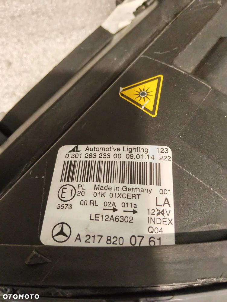 Mercedes-Benz S KLASA W217 ILS LED EU KOMPLET LAMP PRZEDNICH A2178200761 - 11
