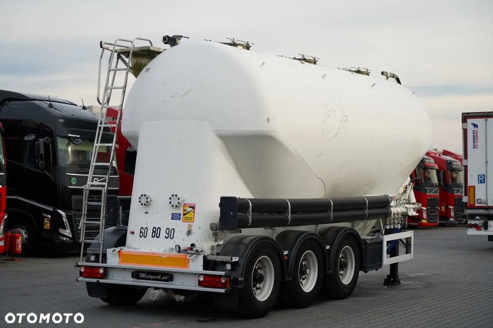 Feldbinder CEMENTONACZEPA / 3 KOMORY / 37 000 L / SILOS / DO MATERIAŁÓW SYPKICH  / ALUFELGI - 6